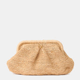 Raffia Clutch