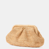 Raffia Clutch