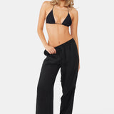 Linen Pant | Nero