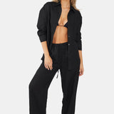 Linen Pant | Nero