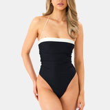 Palma One Piece | Nero/Avorio