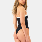 Palma One Piece | Nero/Avorio