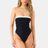 Palma One Piece | Nero/Avorio