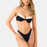 Sloane Top | Nero/Avorio