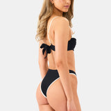 Sloane Top | Nero/Avorio